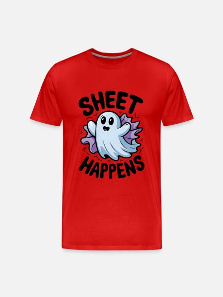 Blatt passiert - Männer Premium Bio T-Shirt - Rot