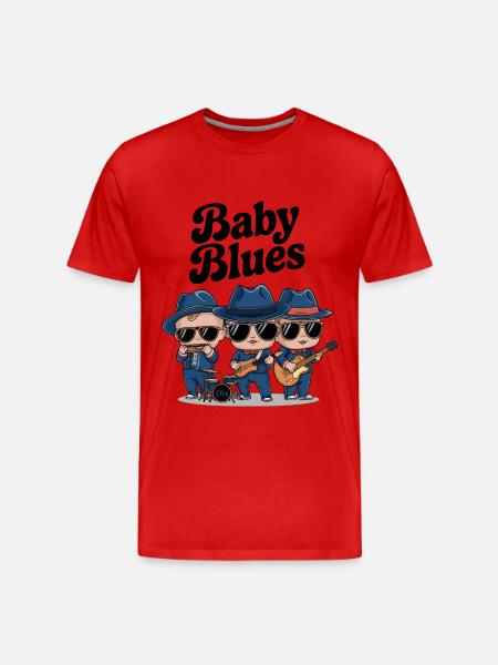 Baby Blues - T-shirt bio Premium Homme - rouge