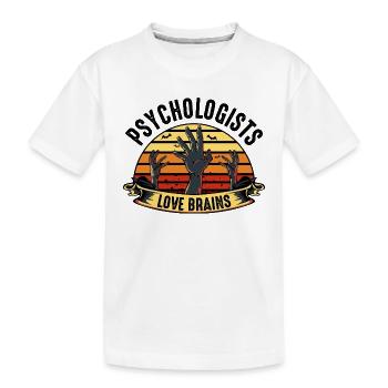 psychologue - T-shirt bio Premium Enfant - blanc - Devant