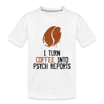 psychologue - T-shirt bio Premium Enfant - blanc - Devant