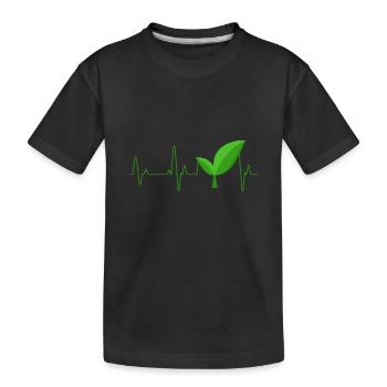 Vegan - T-shirt bio Premium Enfant - noir - Devant