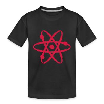 Symbole scientifique - T-shirt bio Premium Enfant - noir - Devant