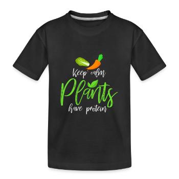 Vegan - T-shirt bio Premium Enfant - noir - Devant
