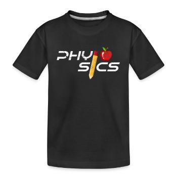 physicien - T-shirt bio Premium Enfant - noir - Devant
