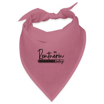 Rentnerin 2026 Loading - Bandana Dreieckstuch - Mauve - Vorne