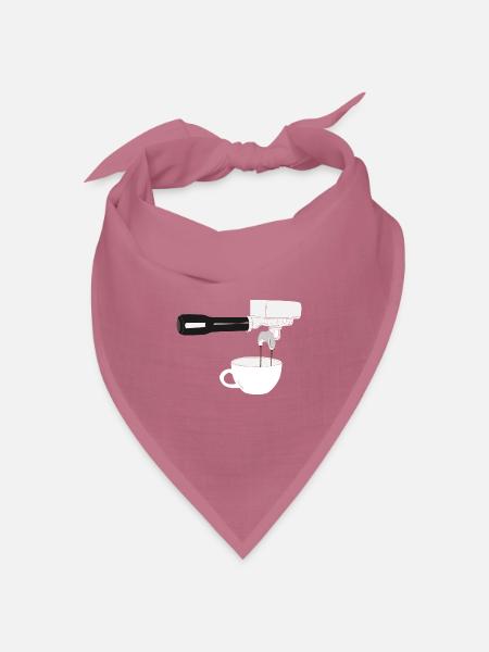 Siebträger. - Bandana Dreieckstuch - Mauve