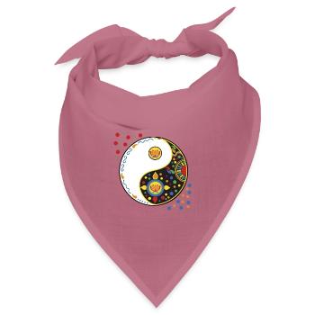 tao bunt - Bandana Dreieckstuch - Mauve - Vorne
