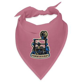 FILAMENT PATH READY - Bandana Dreieckstuch - Mauve - Vorne