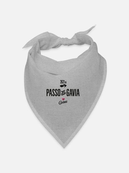 Gavia Pass - Bandana Dreieckstuch - Grau meliert