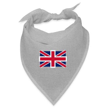 royaume_uni - Bandana Dreieckstuch - Grau meliert - Vorne