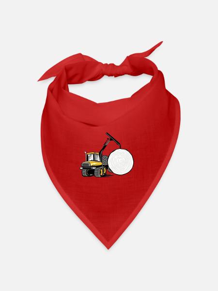 Spediteur T-Shirts, Hoodies, Geschenke - Bandana Dreieckstuch - Rot