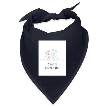Team-Schnurren - Bandana Dreieckstuch - Navy - Vorne