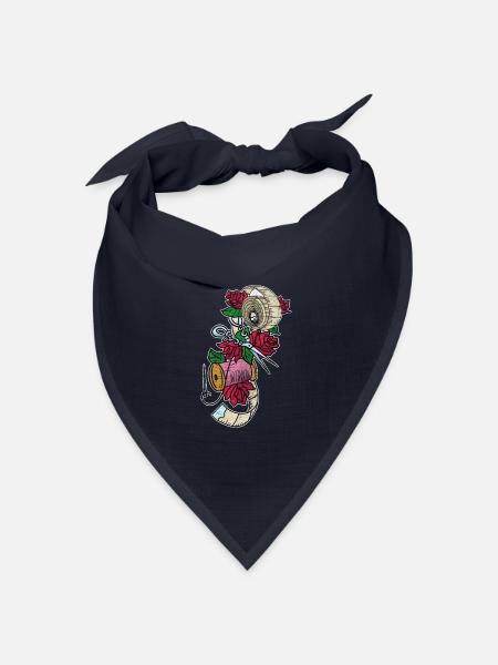 Flinke Näherin Kleiderwerkstatt - Bandana Dreieckstuch - Navy
