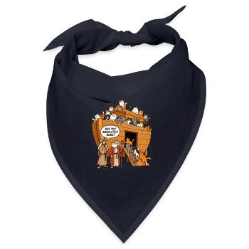 Katzenarche Noahs Arche - Bandana Dreieckstuch - Navy - Vorne