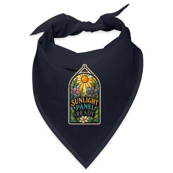 SUNLIGHT PANEL READY - Bandana Dreieckstuch - Navy - Vorne