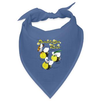 Hummel Reiter - Bandana Dreieckstuch - Taubenblau - Vorne