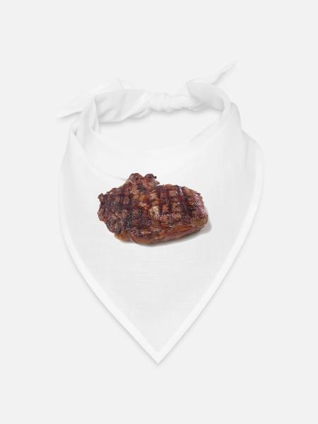 Steak - Bandana - blanc