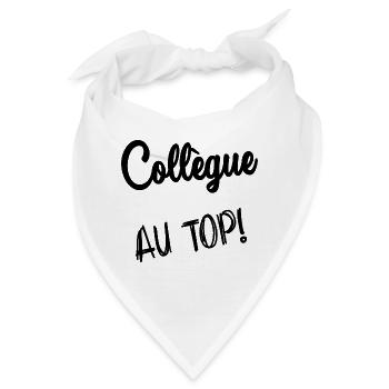 KOLLEGE - Bandana - Weiß - Vorne