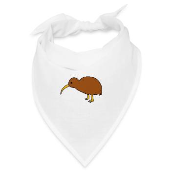 Kiwi - Bandana - Weiß - Vorne