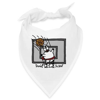 Dunk ScHoF - Bandana - Weiß - Vorne