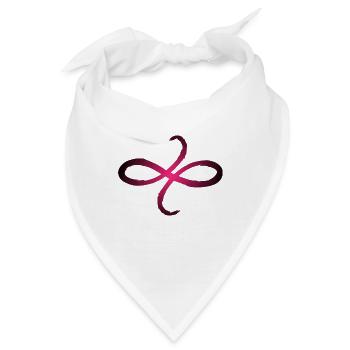 Keltische Symbole Freundschaft Symbol - Bandana - Weiß - Vorne