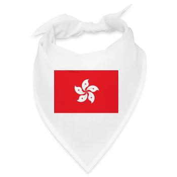 Hongkong - Bandana - Weiß - Vorne