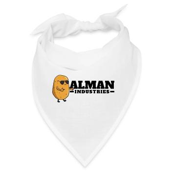 Coole Kartoffel - Bandana - Weiß - Vorne