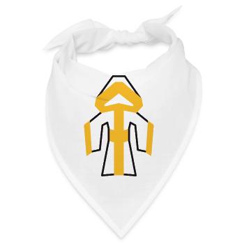Münchner Kindl - Origami - Bandana - Weiß - Vorne