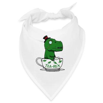 T-rex - Bandana - Weiß - Vorne