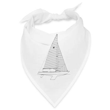 Yingling Riss - Bandana - Weiß - Vorne