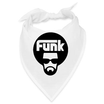 Funk - Bandana - Weiß - Vorne