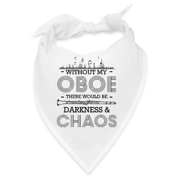 Oboe - Bandana - Weiß - Vorne