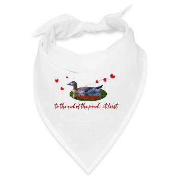 I love you - Bandana - Weiß - Vorne