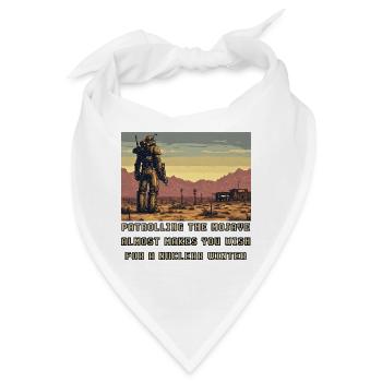 Patrouillen in der Mojave - Bandana - Weiß - Vorne
