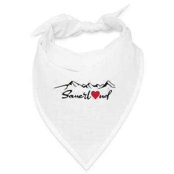 Sauerland Sticker - Bandana - Weiß - Vorne