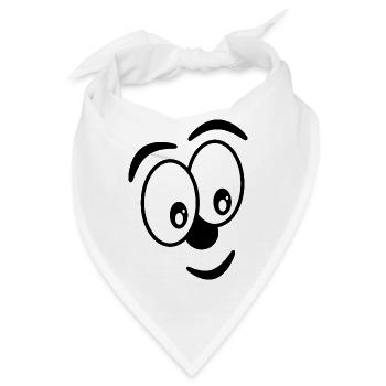 HUMOR - Bandana - Weiß - Vorne
