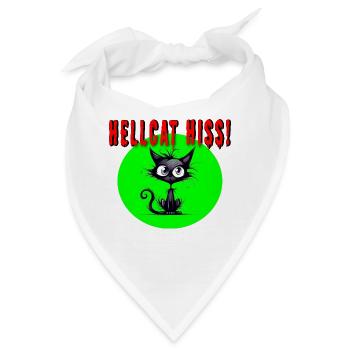 Höllenkatze zischt! 2 - Bandana - Weiß - Vorne