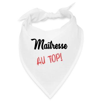 GELIEBTE - Bandana - Weiß - Vorne