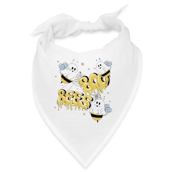 Boo Bees - Bandana - Weiß - Vorne