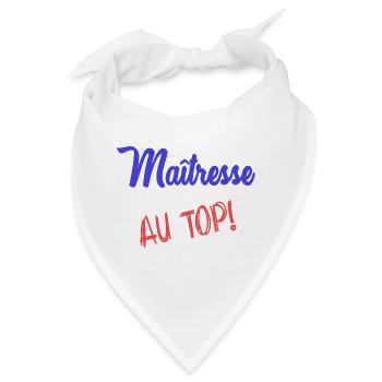 GELIEBTE - Bandana - Weiß - Vorne