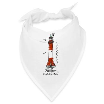 TANKAR LIGHTHOUSE T-SHIRTS UND LIGHTHOUSE PRODUKTE GIFTS - Bandana - Weiß - Vorne