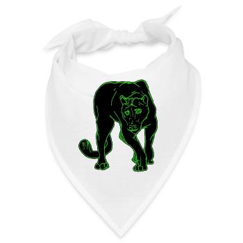 Panther - Bandana - Weiß - Vorne