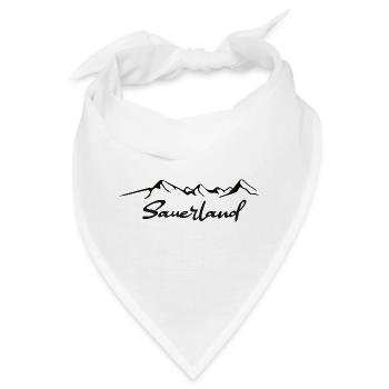 Sauerland Sticker - Bandana - Weiß - Vorne