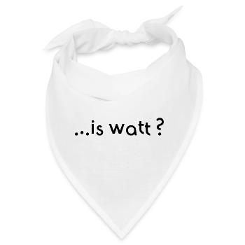 is watt - Bandana - Weiß - Vorne
