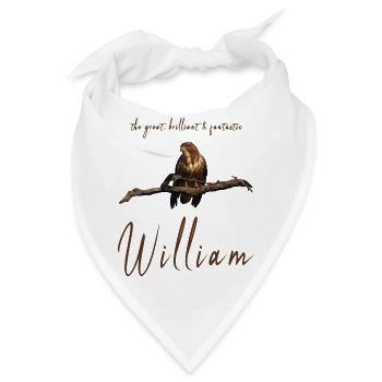 William Willi Geburtstag William - Bandana - Weiß - Vorne