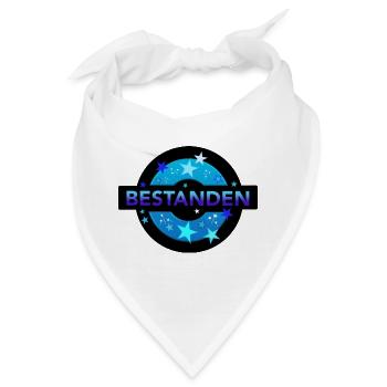 Bestanden Prüfung bestanden Abi Matura - Bandana - Weiß - Vorne