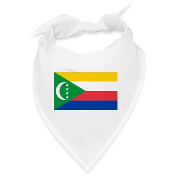 Komoren - Bandana - Weiß - Vorne
