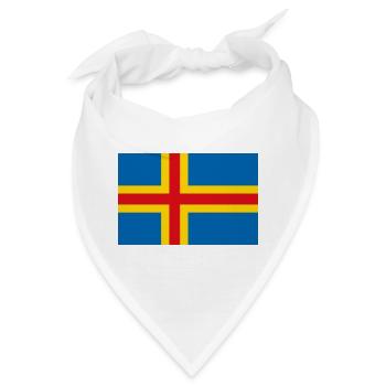 Åland-Inseln - Bandana - Weiß - Vorne