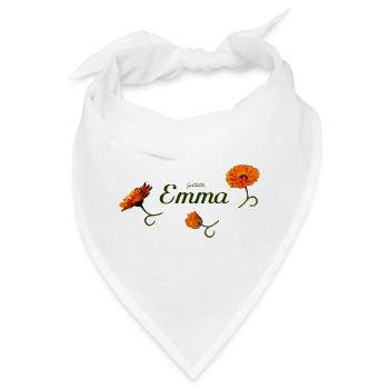 Emma Geburtstag Emma - Bandana - Weiß - Vorne