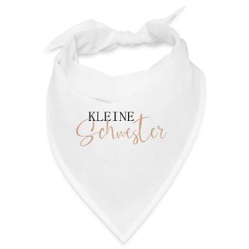 Kleine Schwester - Bandana - Weiß - Vorne